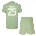 Günstige Fußballtrikots FC Bayern München Muller 25 Kinder 3rd trikot 2023-24 Kurzarm